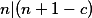 n|(n+1-c)