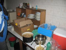 "Uklizená" kuchyň