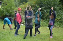 I šmoulové umí meditovat.
