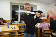 Poslední samuraj střední Evropy -- mistr Dlažbus.