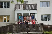 - Hele! Orgové se fotí!
- Tak se budeme taky fotit a třeba se pak z nás stanou taky orgové!